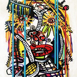 Paul Kostabi & Giuseppe Fortunato – KF 0420 (retouched)